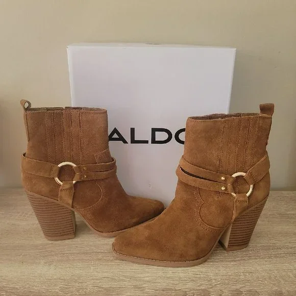 New in Box ALDO BRENDS Ankle Boot 6.5M - Picture 1 of 2